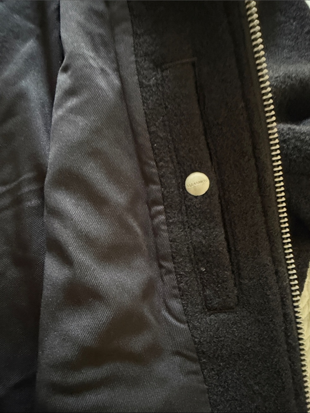 AllSaints | Woman’s Zip-front Wool jacket Original price $1,072 - Picture 12 of 13